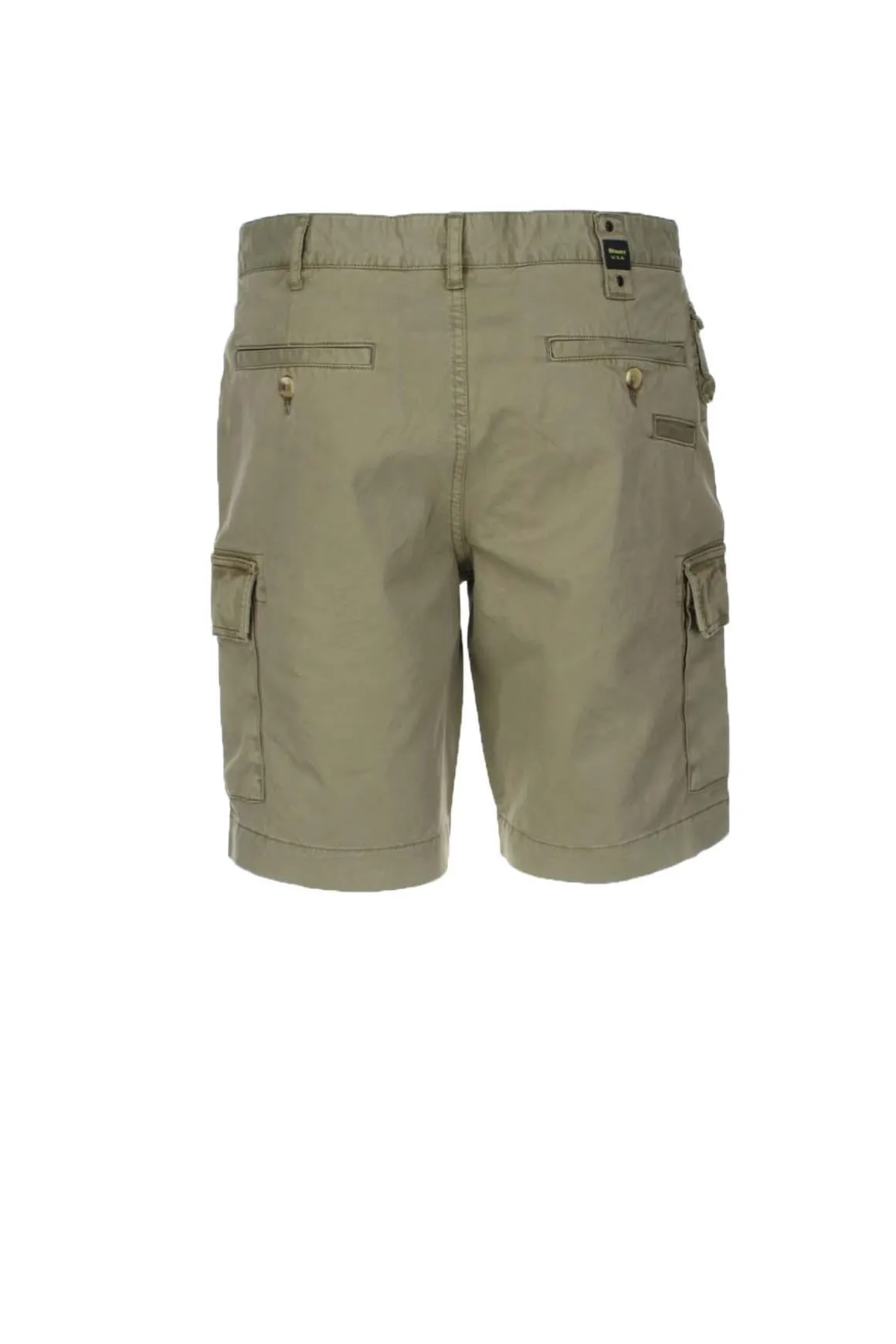 Pantaloni bermuda shorts cargo con tasconi