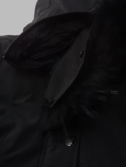 Parka con cappuccio in pelliccia IRMA