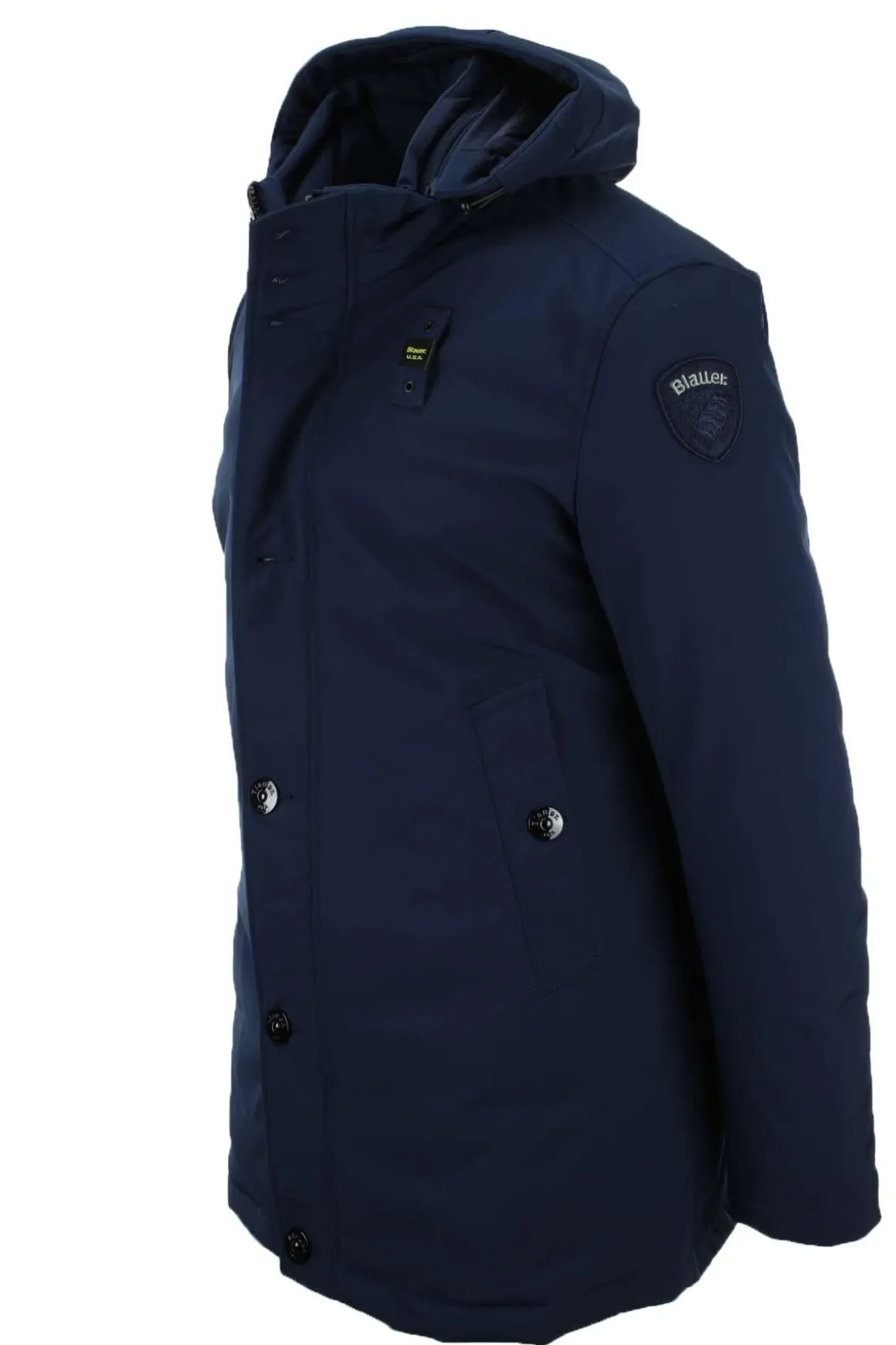 Parka in neoprene con cappuccio rimovibile CHESTER