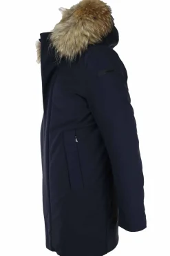 Parka Winter Eskimo con cappuccio bordato in pelliccia