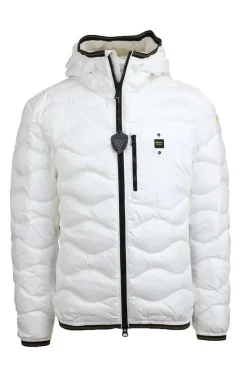 Piumino a onde con cappuccio WAVE