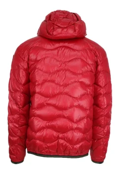 Piumino a onde con cappuccio WAVE