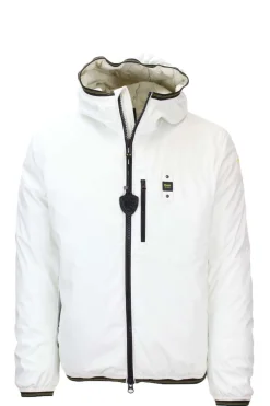 Piumino bomber in neoprene con cappuccio Derry