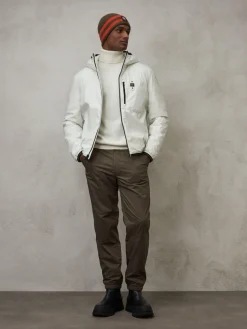 Piumino bomber in neoprene con cappuccio Derry