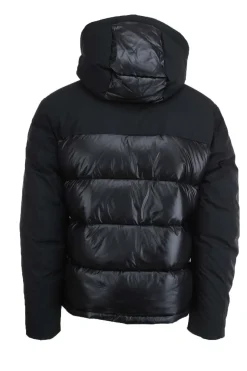 Piumino con cappuccio bitessuto BROOK