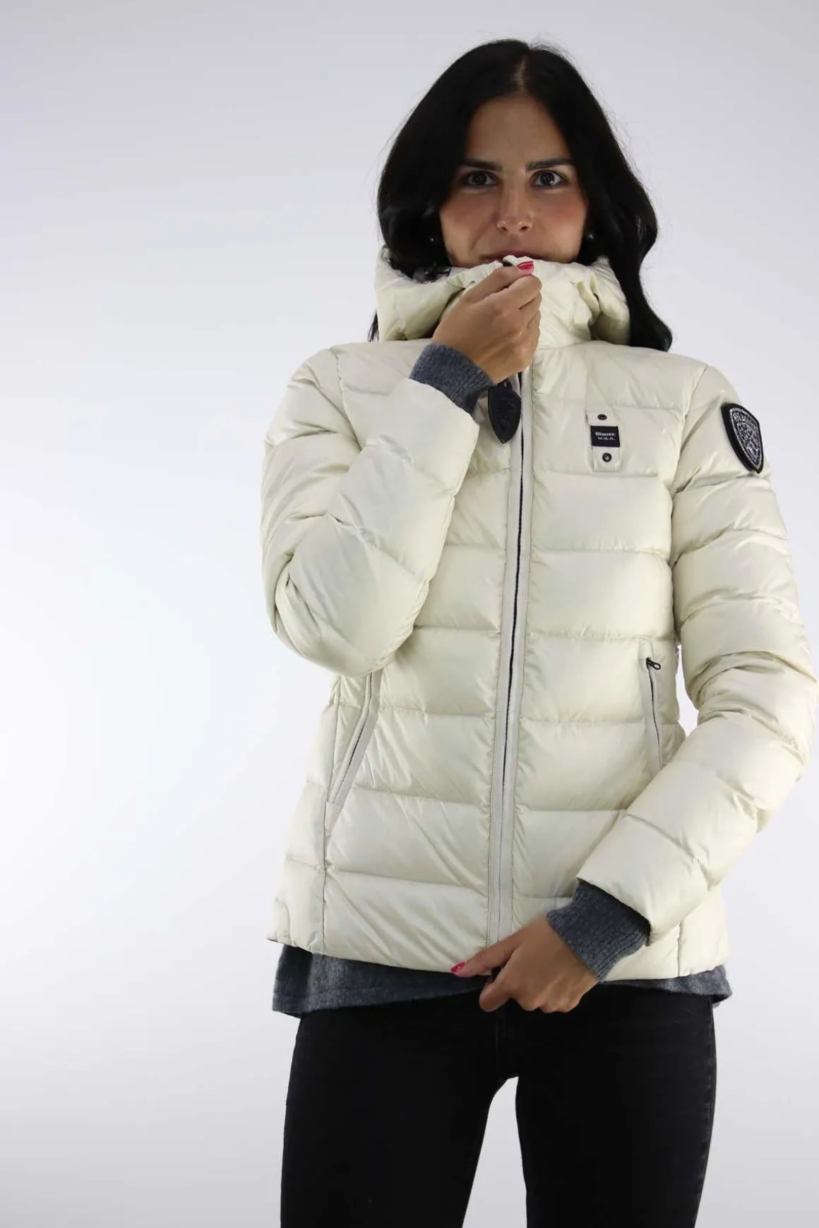 Piumino con cappuccio fisso CHARME