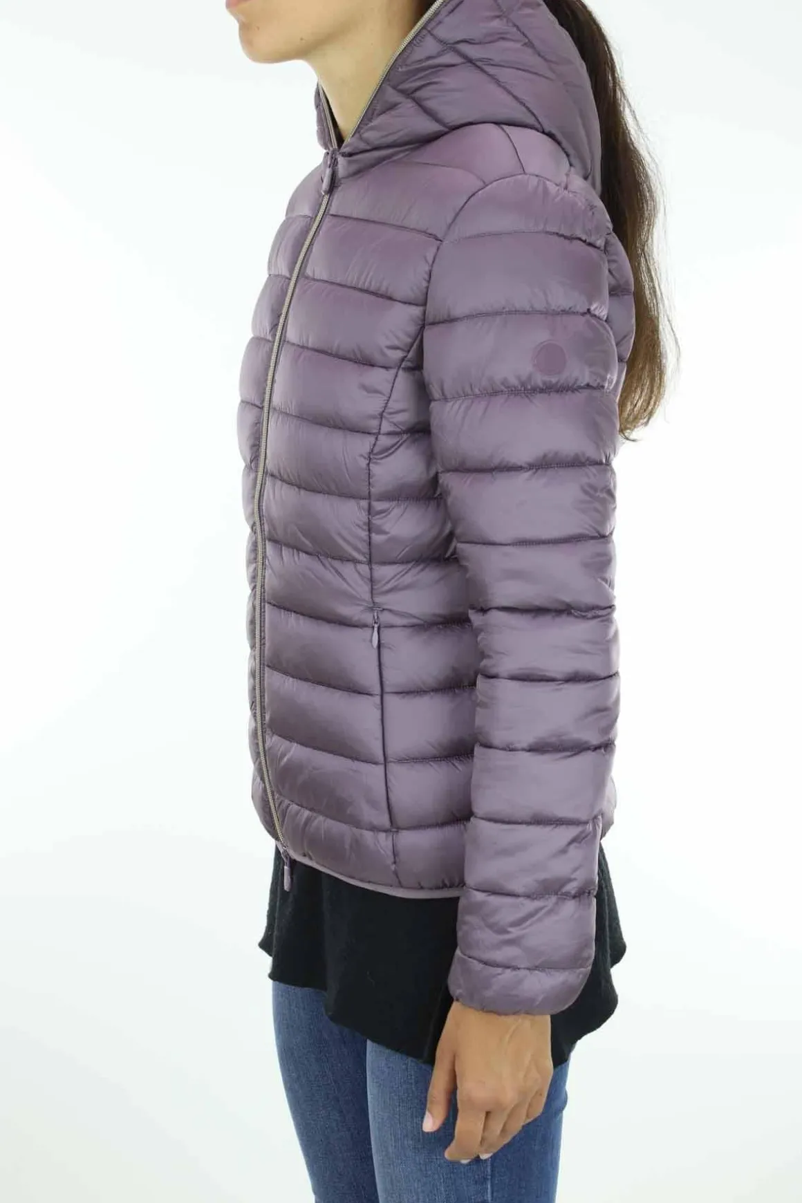 Piumino corto con cappuccio Alexis