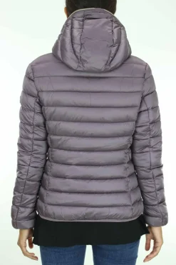 Piumino corto con cappuccio Alexis