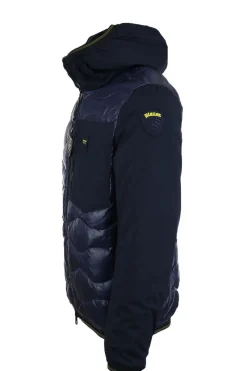 Piumino in nylon e neoprene con tasca ALBERT