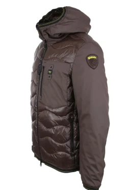 Piumino in nylon e neoprene con tasca ALBERT