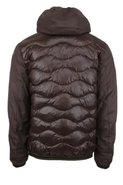 Piumino in nylon e neoprene con tasca ALBERT