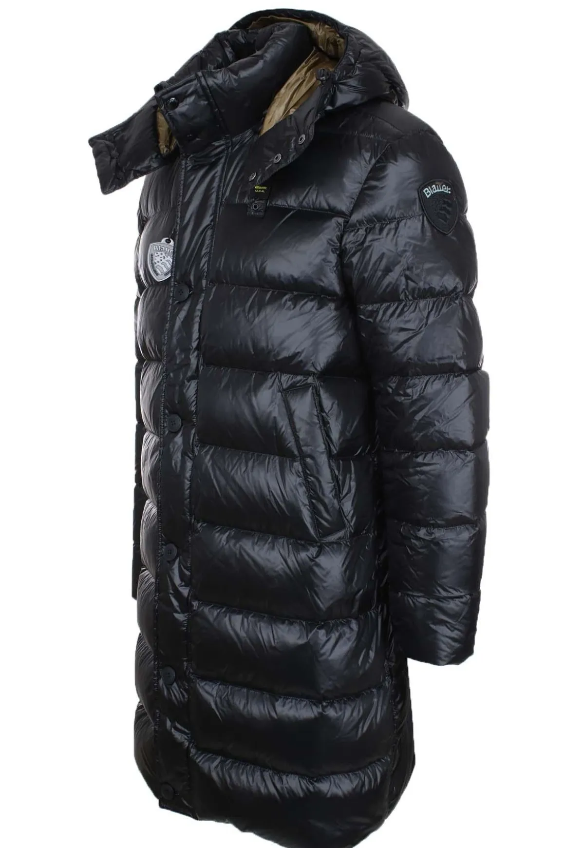 Piumino lungo con cappuccio estraibile CARVER