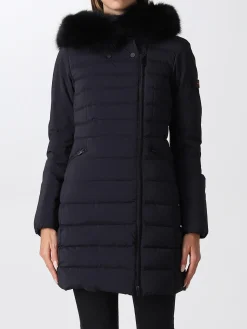 Piumino lungo con pelliccia Seriola04Fur