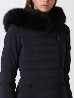 Piumino lungo con pelliccia Seriola04Fur