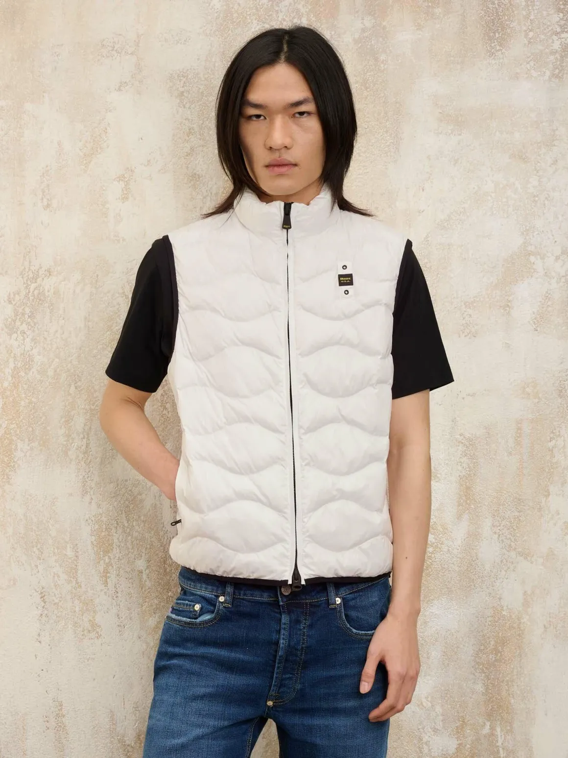 Piumino Smanicato impunture onde DANNY