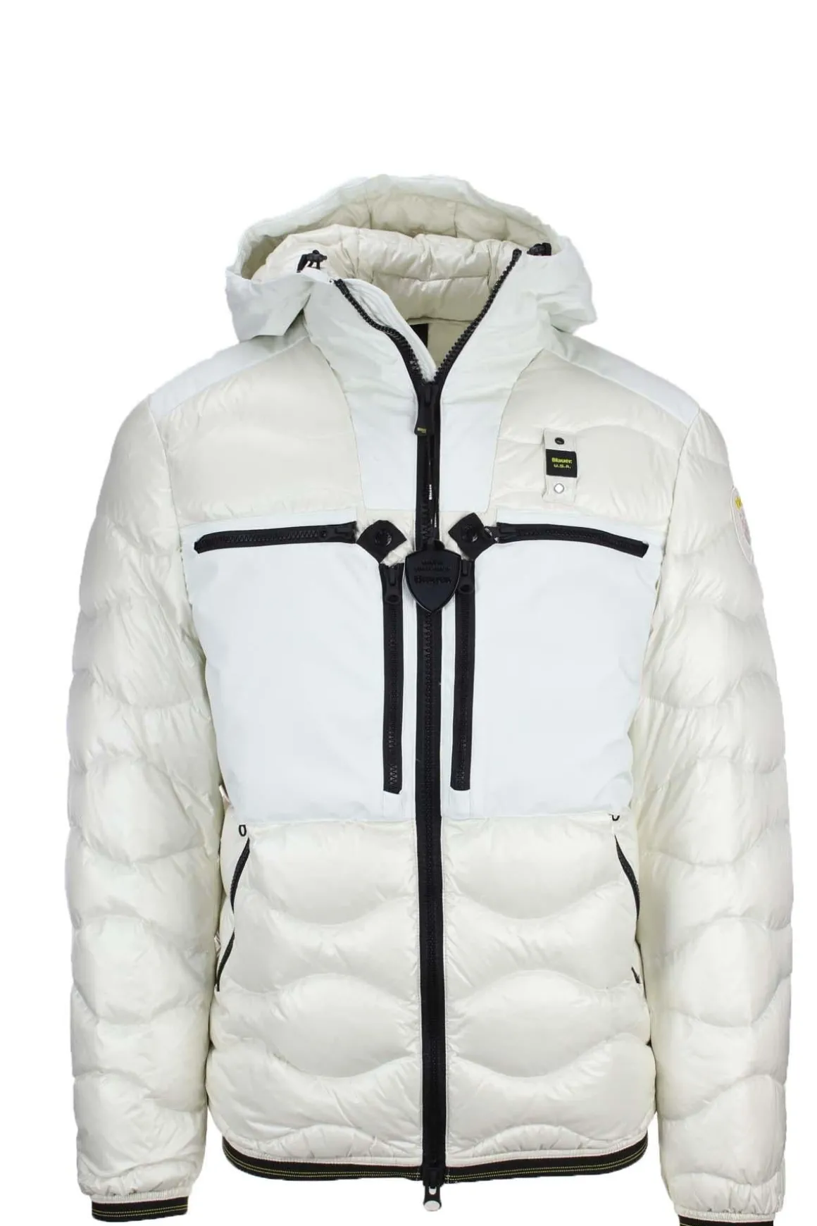 Piumino uomo onde con tasconi Blauer