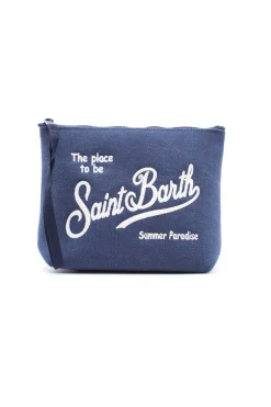 Pochette Aline Canvas Unito Logo Lettering