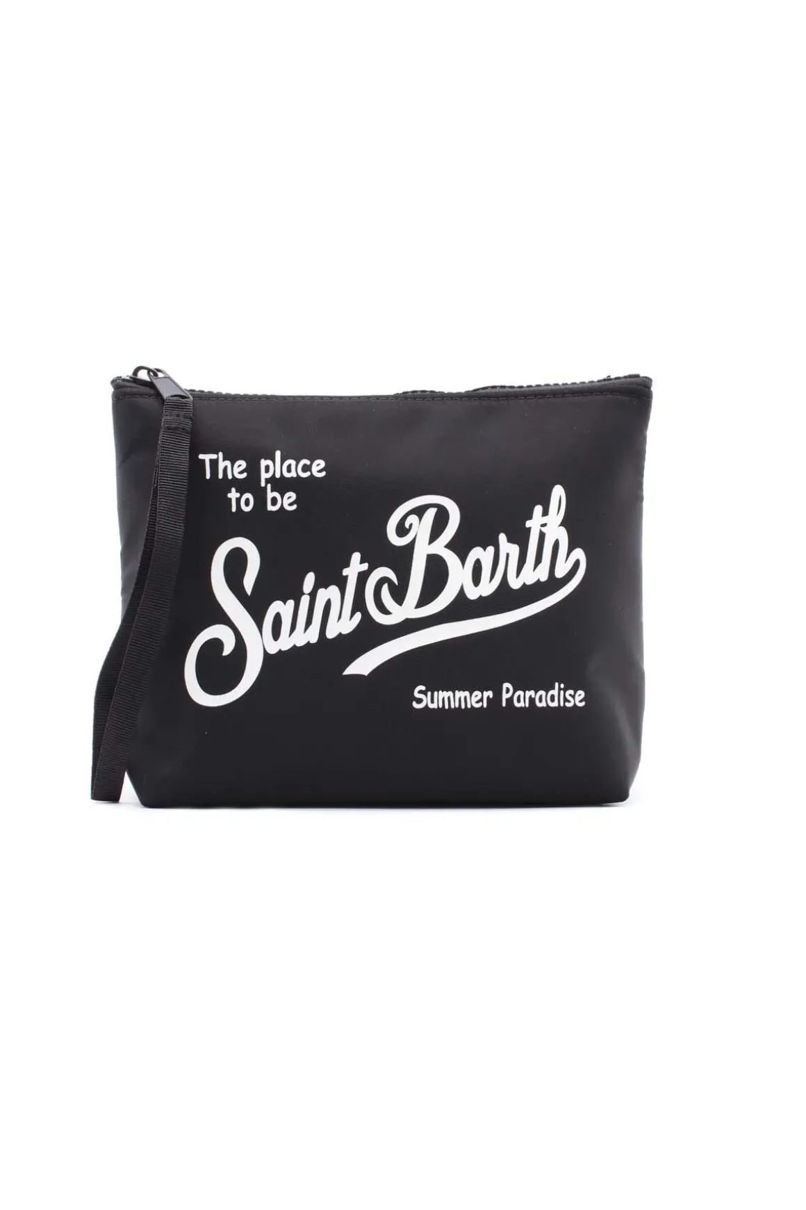 Pochette Aline in Nylon Logo Lettering