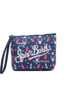 Pochette Aline Neoprene Orologi Cola