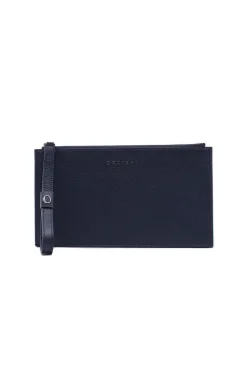 Pochette busta con polsiera in pelle micron