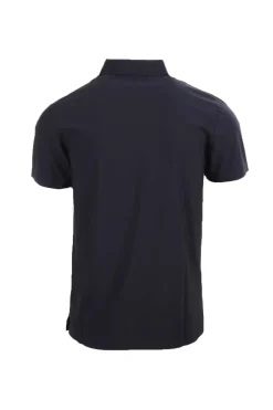 Polo con bottoni in tessuto tecnico Softech