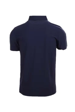 Polo con bottoni in tessuto tecnico Softech