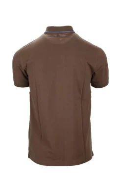 Polo con profili in contrasto