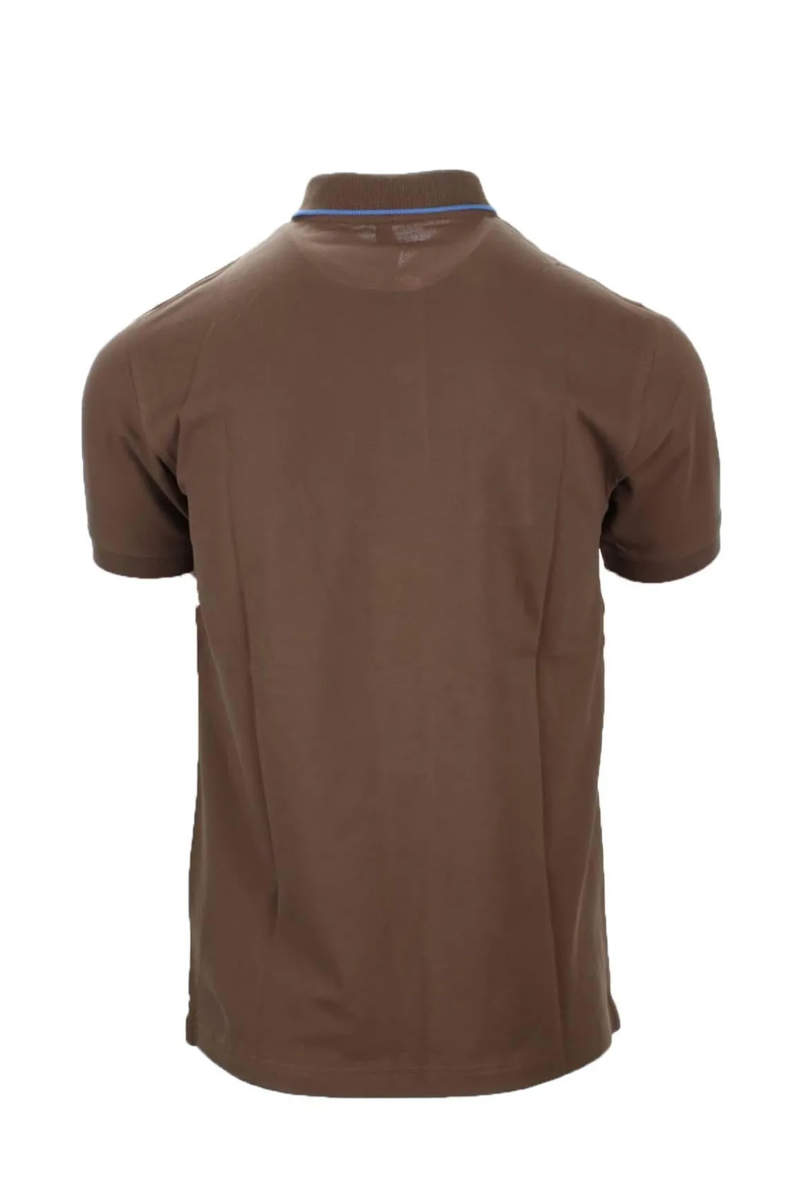 Polo con profili in contrasto