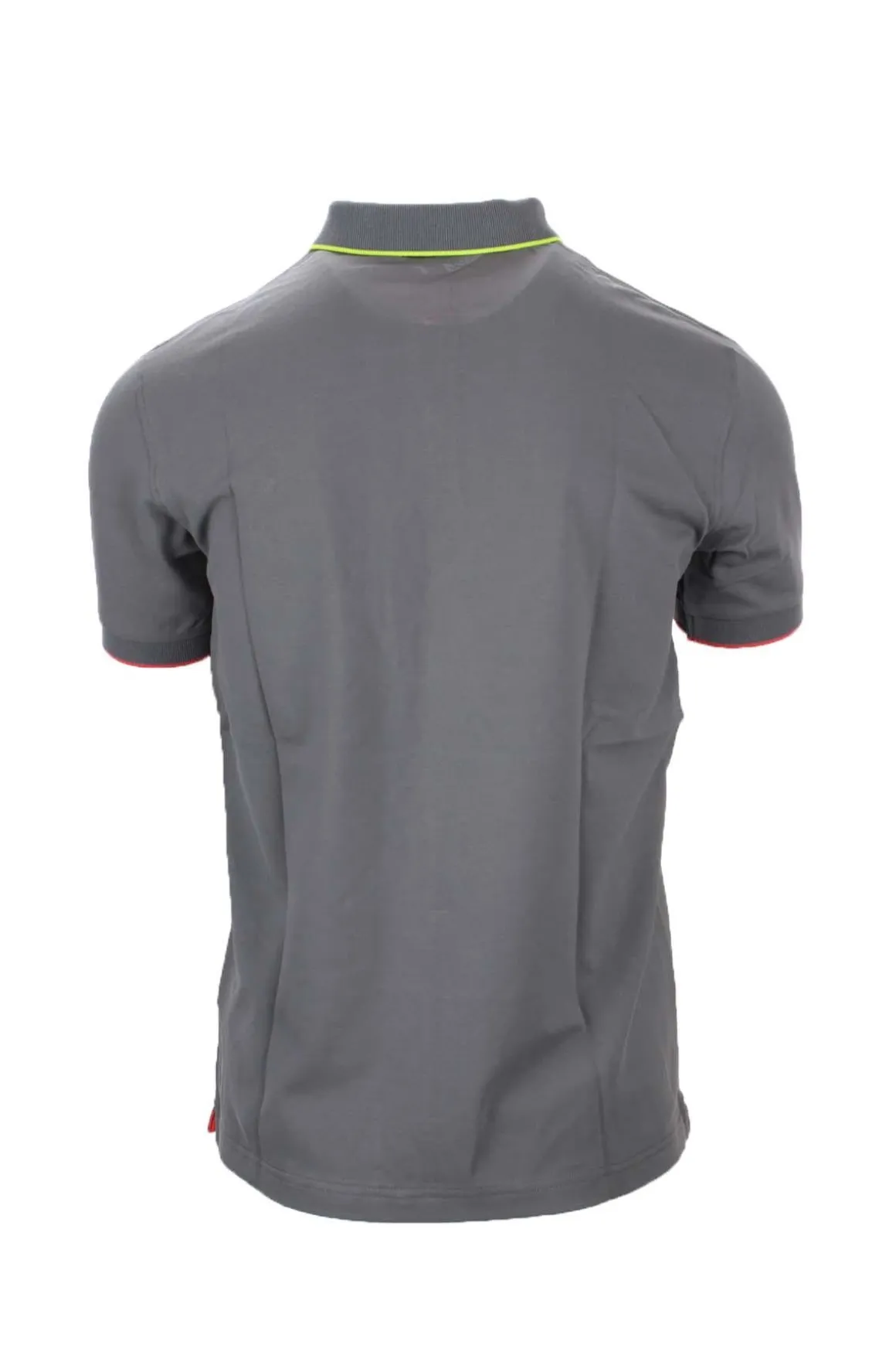 Polo con profili in contrasto