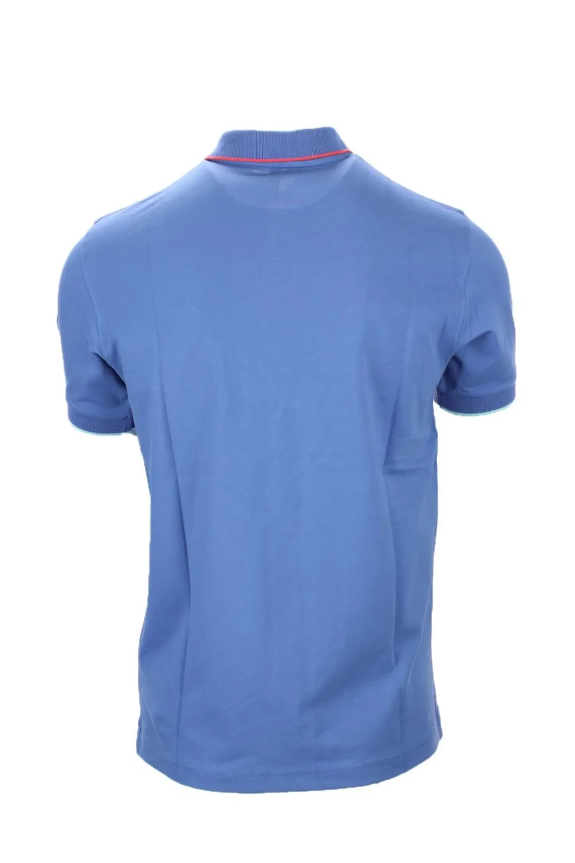 Polo con profili in contrasto