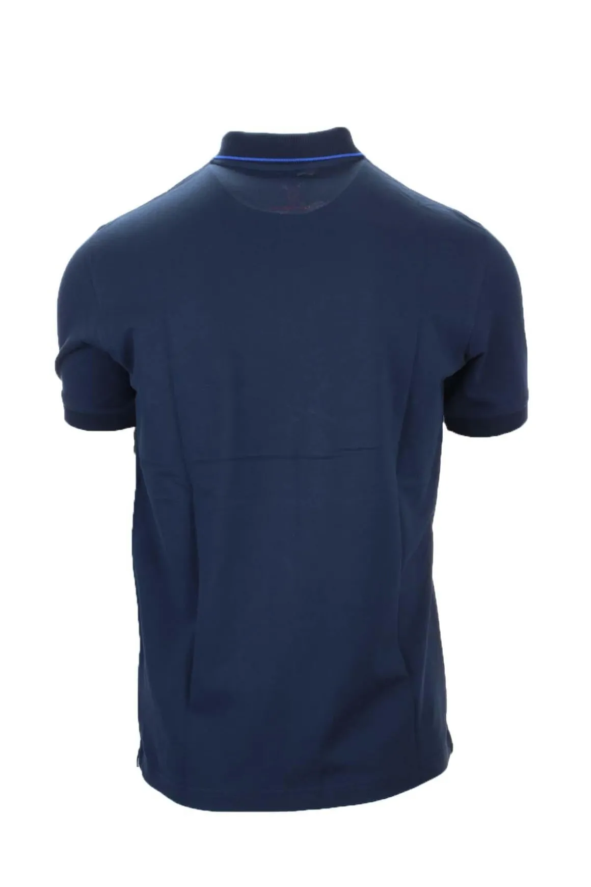 Polo con profili in contrasto