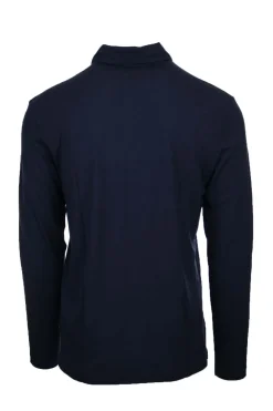 Polo manica lunga in jersey