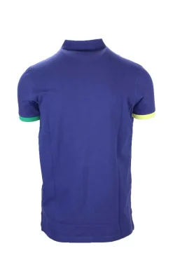 Polo mezza manica con profili in colorati