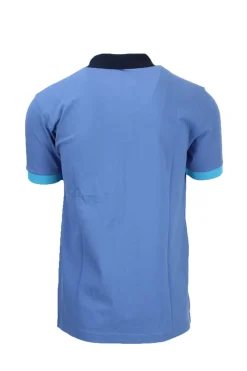 Polo mezza manica dettagli multicolor