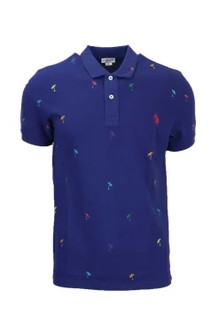 Polo mezza manica fantasia