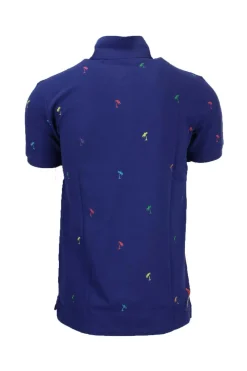 Polo mezza manica fantasia