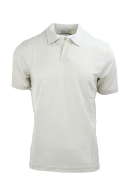 Polo mezza manica in lino Fraser