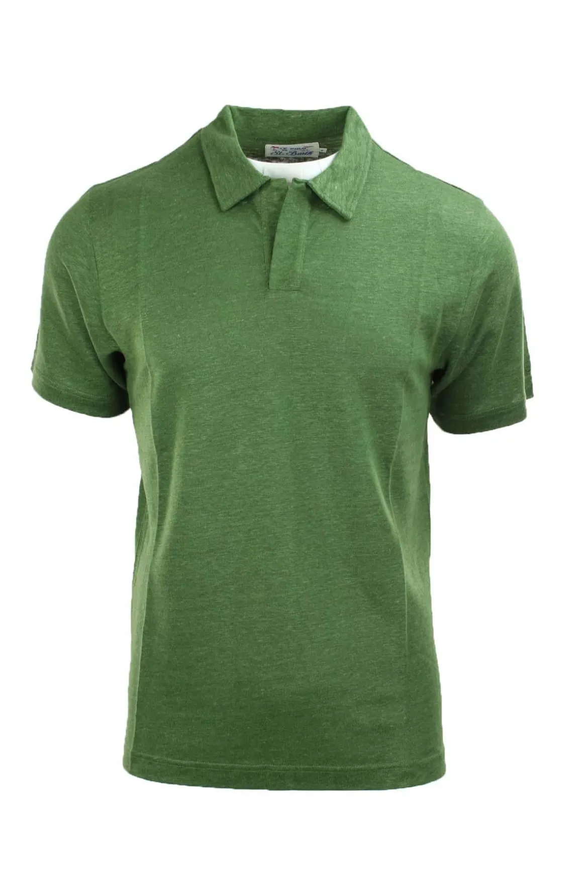 Polo mezza manica in lino Fraser