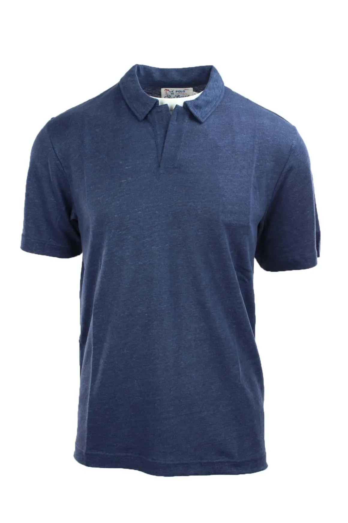 Polo mezza manica in lino Fraser