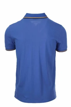 Polo mezza manica in piquet unito