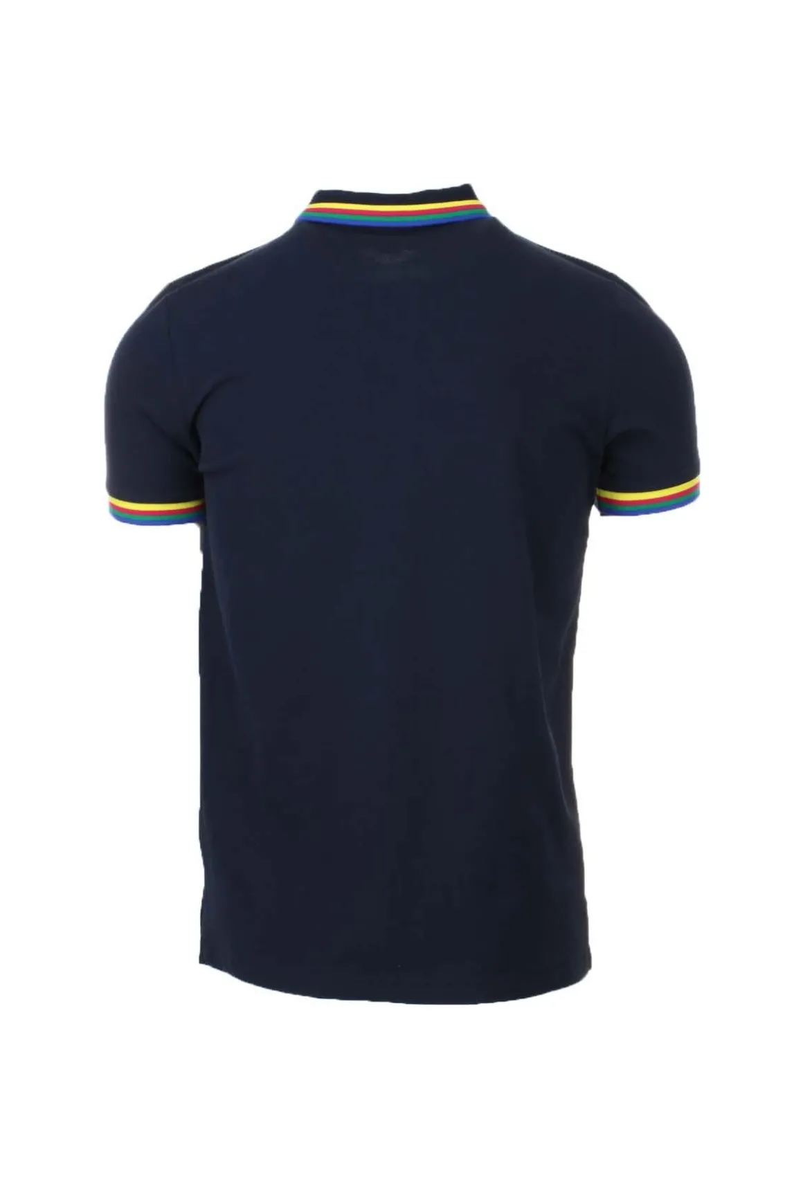 Polo mezza manica in piquet logo