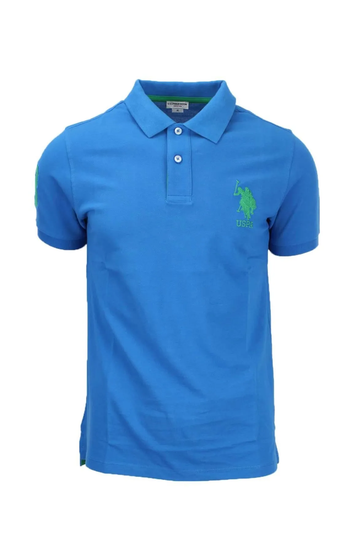 Polo mezza manica maxilogo