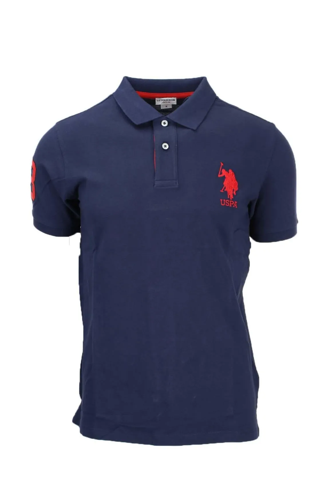 Polo mezza manica maxilogo