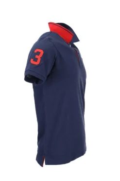 Polo mezza manica maxilogo