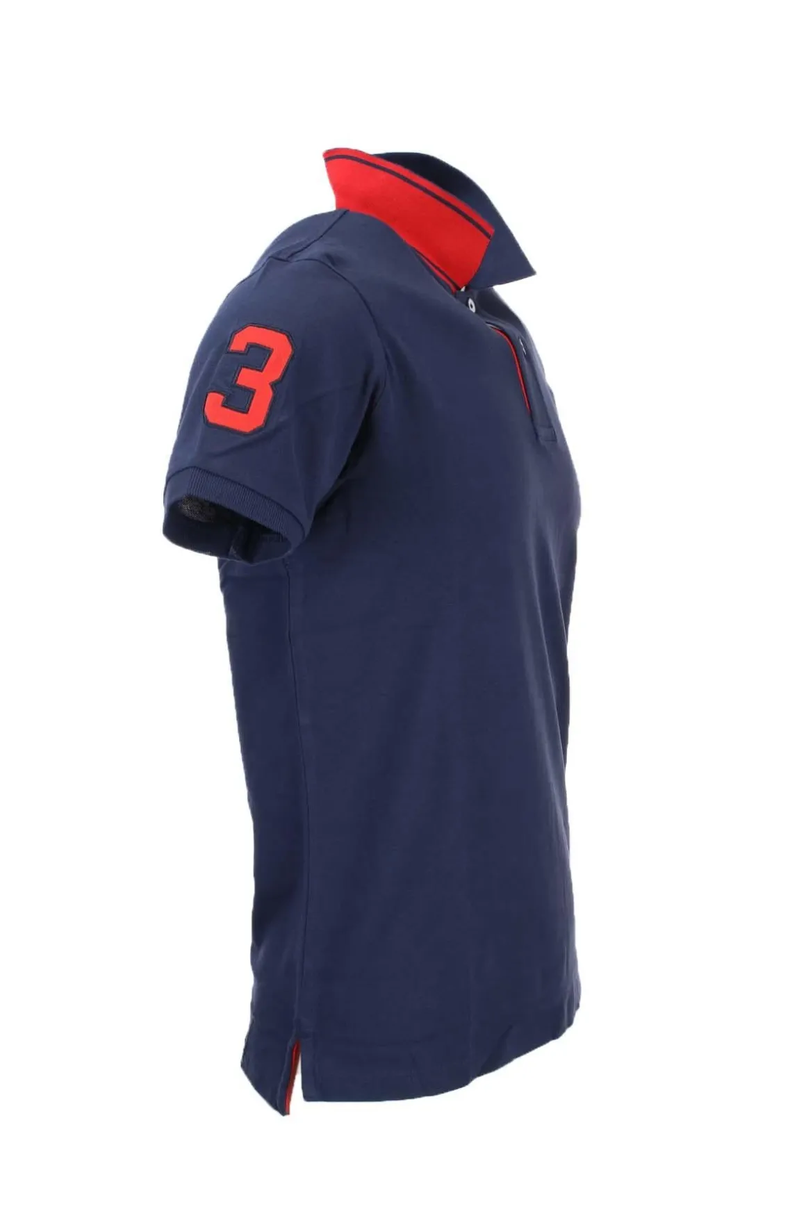 Polo mezza manica maxilogo