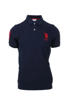 Polo mezza manica maxilogo