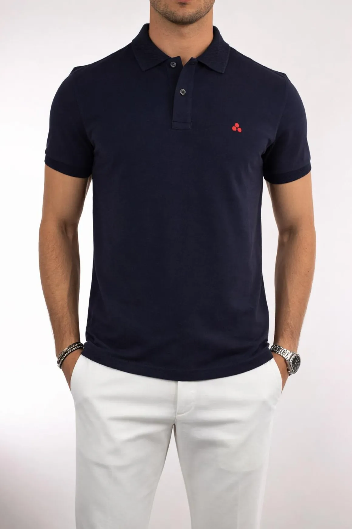 Polo Uomo Piquet Tecnico Stretch Plantago