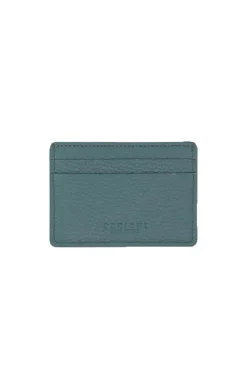 Portacarte in pelle martellata con protezione RFID