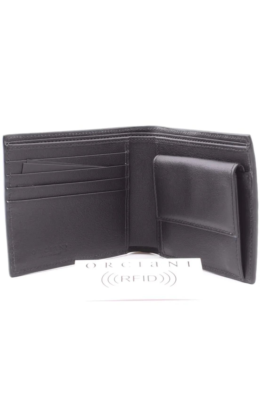 Portafoglio con portamonete Cocco Nabuk