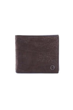Portafoglio con portamonete Cocco Nabuk